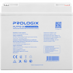 ������������ ������� Prologix 12.8V 30AH 384Wh (PLFP12-30) LiFePO4