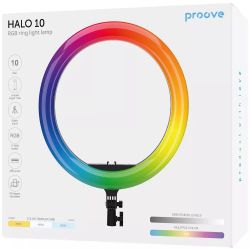 Кільцева LED-лампа Proove Halo 10 RGB White - Картинка 2