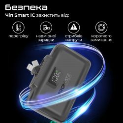 ��� Promate PowerUp-10Duo 10000mAh 20W Black - �������� 5