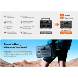 ������� ������� Bluetti Premium 30 V2, 600W, 320Wh - �������� 2