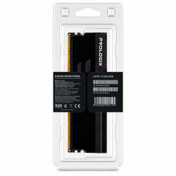 Модуль пам`ятi DDR4 16GB/3200 Prologix Onyx Black (PRO16GB3200YB4) - Картинка 5