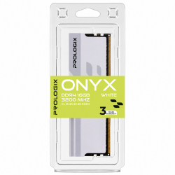 Модуль пам`ятi DDR4 16GB/3200 Prologix Onyx White (PRO16GB3200YW4) - Картинка 3