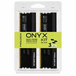 Модуль пам`ятi DDR4 2x16GB/3200 Prologix Onyx Black (PRO32GB3200YB4K) - Картинка 4