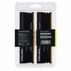 Модуль пам`ятi DDR4 2x16GB/3200 Prologix Onyx Black (PRO32GB3200YB4K) - Картинка 5