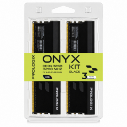 Модуль пам`ятi DDR4 2x16GB/3200 Prologix Onyx Black RGB (PRO32GB3200YBR4K) - Картинка 4