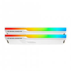 Модуль пам`ятi DDR4 2x16GB/3200 Prologix Onyx White RGB (PRO32GB3200YWR4K) - Картинка 3