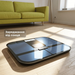 Ваги підлогові RENPHO Elis Solar 2 Smart Body Scale Black (R-A020-BK) - Картинка 6