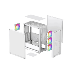 ������ DeepCool CC560 Mesh V2 White (R-CC560-WHAMA4-G-2) ��� �� - �������� 11