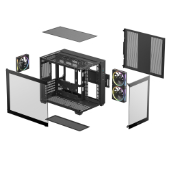 ������ DeepCool CG330 3F Black (R-CG330-BKNGM3-G) ��� �� - �������� 6