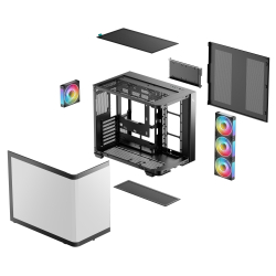������ DeepCool CG530U 4F Black (R-CG530U-BKAGA4-G) ��� �� - �������� 3