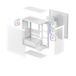 ������ DeepCool CG580 4F V2 White (R-CG580-WHADA4-G-2) ��� �� - �������� 3