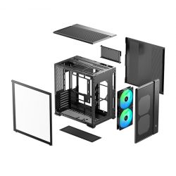 ������ DeepCool CG590 Mesh 2F Black (R-CG590MESH-BKANA2-G) - �������� 11