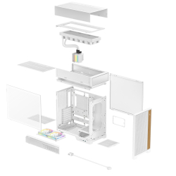 ������ DeepCool CL6600 White (R-CL6600-WHNNA0-G) - �������� 6