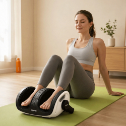 Массажер для ног RENPHO 2-in-1 Foot and Calf Massager White (R-D001R-WH) - Картинка 5