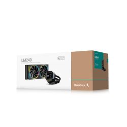 Система водяного охолодження DeepCool LM240 Black (R-LM240-BKDMMC-1) - Картинка 2