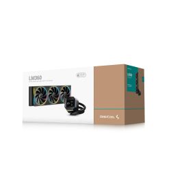 Система водяного охолодження DeepCool LM360 Black (R-LM360-BKDMMC-1) - Картинка 2