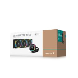 Система водяного охолодження DeepCool LQ360 Ultra ARGB Black (R-LQ360-BKASMC-G-1) - Картинка 2