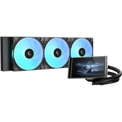 ������� �������� ����������� DeepCool LT360 Vision ARGB Black (R-LT360VISION-BKAMMC-G-1)