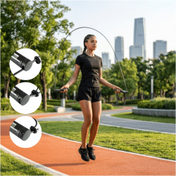 Розумна скакалка RENPHO Jump Black (R-Q008-BK) - Картинка 5