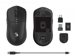 Мышь беспроводная A4Tech Bloody R72 Ultra Black - Картинка 7