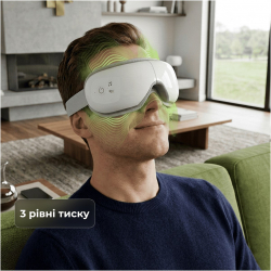 Масажер для очей RENPHO Eyeris 1 Eye Massager White (RF-EM001R-WH) - Картинка 4