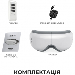 Масажер для очей RENPHO Eyeris 1 Eye Massager White (RF-EM001R-WH) - Картинка 6