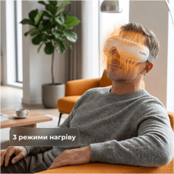 Масажер для очей RENPHO Eyeris 1 Eye Massager White (RF-EM001R-WH) - Картинка 7