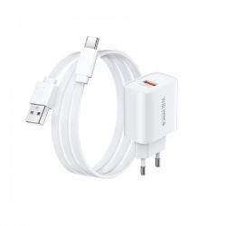    Remax Kiddy Series 18W White (1USB 2.1 ) +  USB Type-C -  2