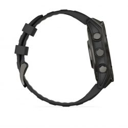 �����-���� Garmin Fenix 8 47mm AMOLED Sapphire Carbon Gray DLC Titanium with Black Silicone (010-02904-29) - �������� 2