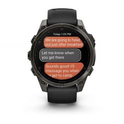 �����-���� Garmin Fenix 8 47mm AMOLED Sapphire Carbon Gray DLC Titanium with Black Silicone (010-02904-29) - �������� 10