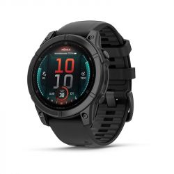 �����-�������� Garmin Fenix E 47mm AMOLED Slate Gray Steel with Black Silicone Band (010-03025-13) - �������� 10