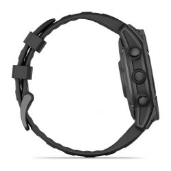 �����-�������� Garmin Fenix E 47mm AMOLED Slate Gray Steel with Black Silicone Band (010-03025-13) - �������� 6