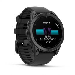 �����-�������� Garmin Fenix E 47mm AMOLED Slate Gray Steel with Black Silicone Band (010-03025-13) - �������� 8