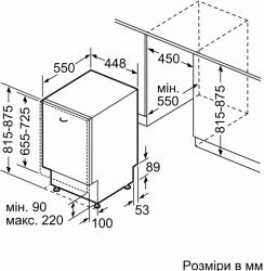 Вбудована посудомийна машина Bosch SPV6EMX65Q - Картинка 10