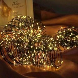 Світлодіодна гірлянда ColorWay (CW-G-100L10NU) 100LED, 10м, 8 функцій, теплий колір USB - Картинка 5