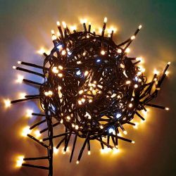 Світлодіодна гірлянда ColorWay (CW-G-250L5VMC) 250LED, 5м, (150 теплий статичний+100 білий водоспад) 220V - Картинка 2