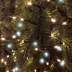 Світлодіодна гірлянда ColorWay (CW-G-250L5VMC) 250LED, 5м, (150 теплий статичний+100 білий водоспад) 220V - Картинка 4