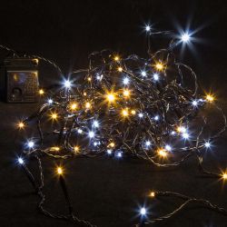 Світлодіодна гірлянда ColorWay (CW-G-250L5VMC) 250LED, 5м, (150 теплий статичний+100 білий водоспад) 220V - Картинка 7