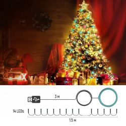 ������������ �������� ColorWay (CW-G-98L71CUMC) 98LED, 7x1.5�, 8 �������, ������������ USB - �������� 5