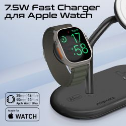 Беспроводное зарядное устройство Promate Synergy-Pro MagSafe 57W Black - Картинка 5