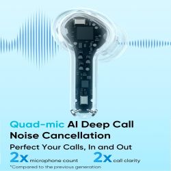 Bluetooth-��������� Realme Buds T200X Frost Blue_EU - �������� 5