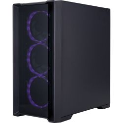 Корпус 1stPlayer T4-G-BK-4FS7 Black - Картинка 3
