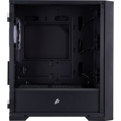 Корпус 1stPlayer T4-G-BK-4FS7 Black - Картинка 5