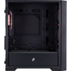 Корпус 1stPlayer T4-G-BK-4FS7 Black - Картинка 6