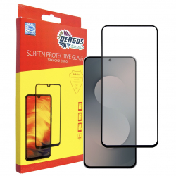 ������� ���� Dengos ��� Samsung Galaxy S25 FE Black Full Glue (TGFG-417)