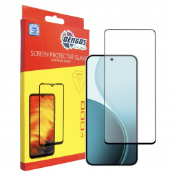 ������� ���� Dengos ��� Oppo Reno14 Black Full Glue (TGFG-418)