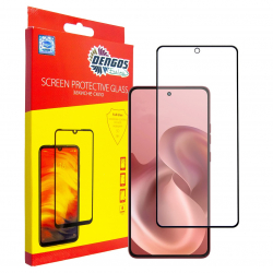 �������� ������ Dengos ��� Motorola Moto G86 Black Full Glue (TGFG-422)