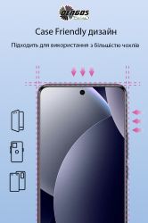 ������� ���� Dengos ��� Xiaomi Redmi Note 15 Pro 5G Black Full Glue (TGFG-427) - �������� 3