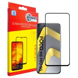 ������� ���� Dengos ��� Poco M8 Pro 5G Black Full Glue (TGFG-429)
