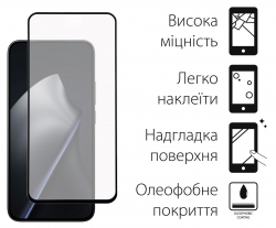 ������� ���� Dengos SuperD ��� Xiaomi 15T/15T Pro Black Full Glue (TGFG-SD-11) - �������� 2